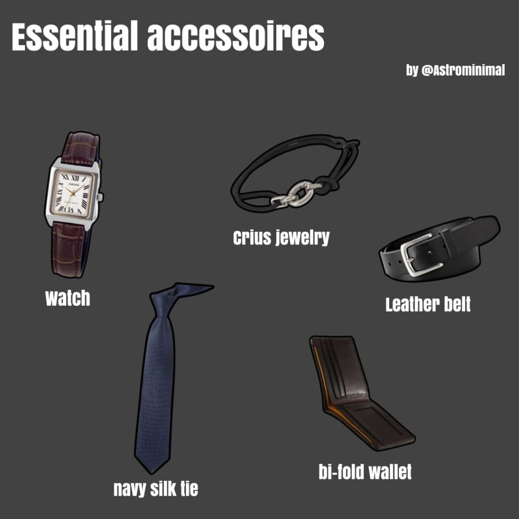 old money style essential  accessories for men