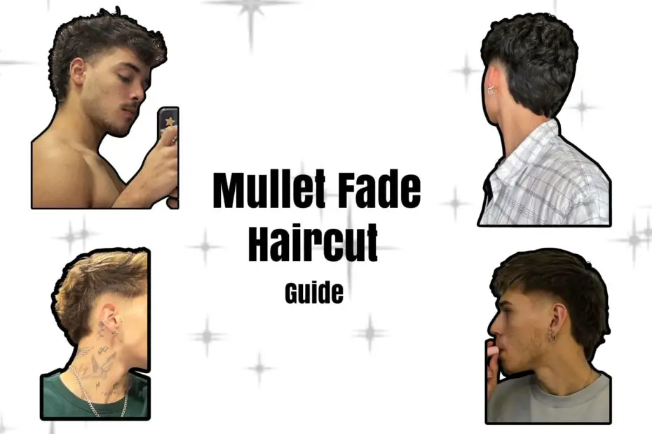 Mullet fade haircut