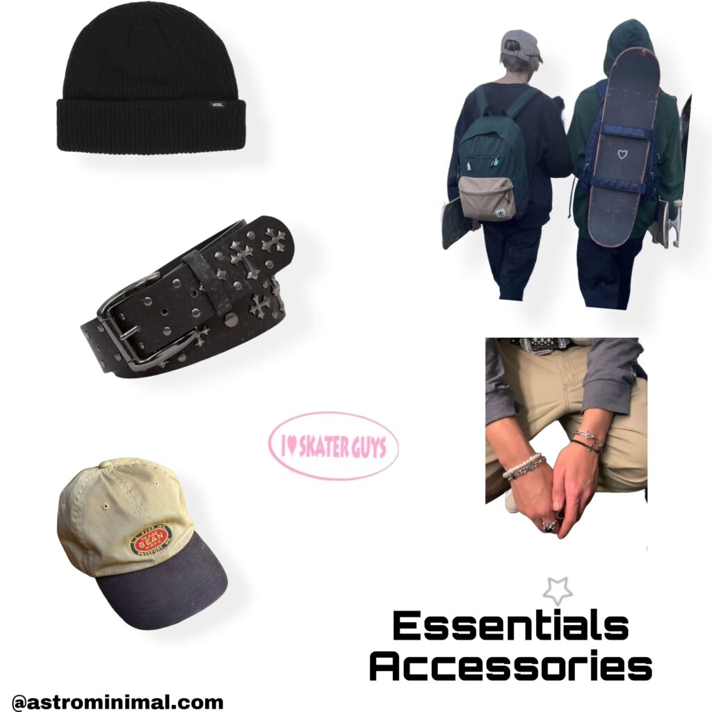 skater boy accessories essentials