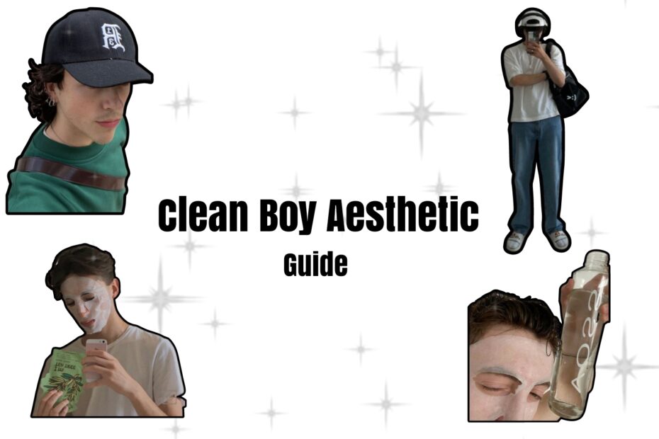 Clean boy aesthetic style