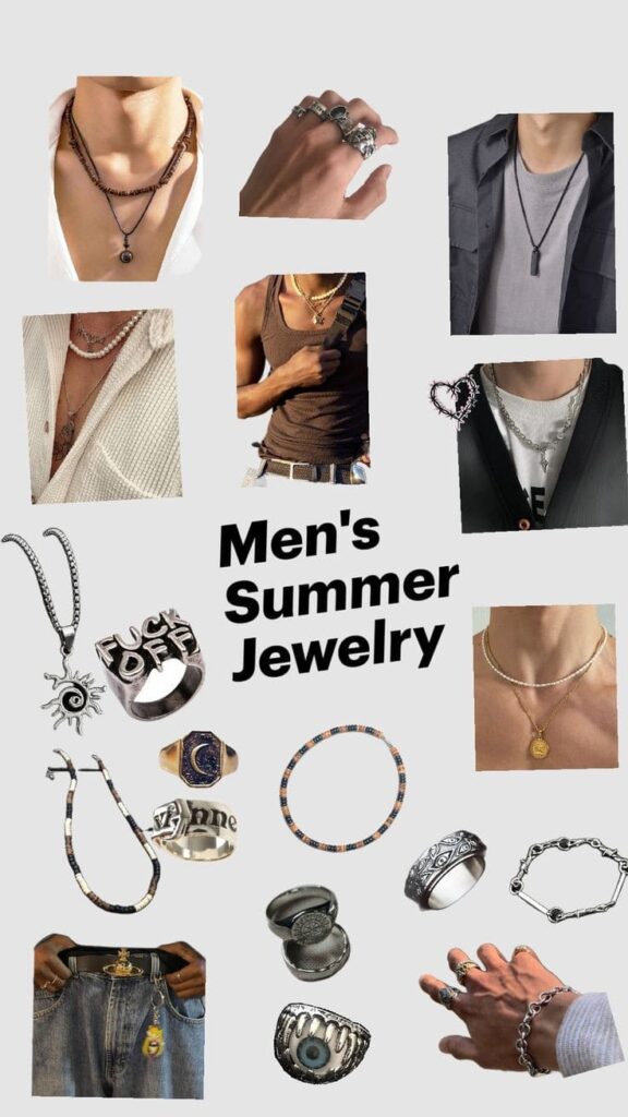 Men's summer jewelery