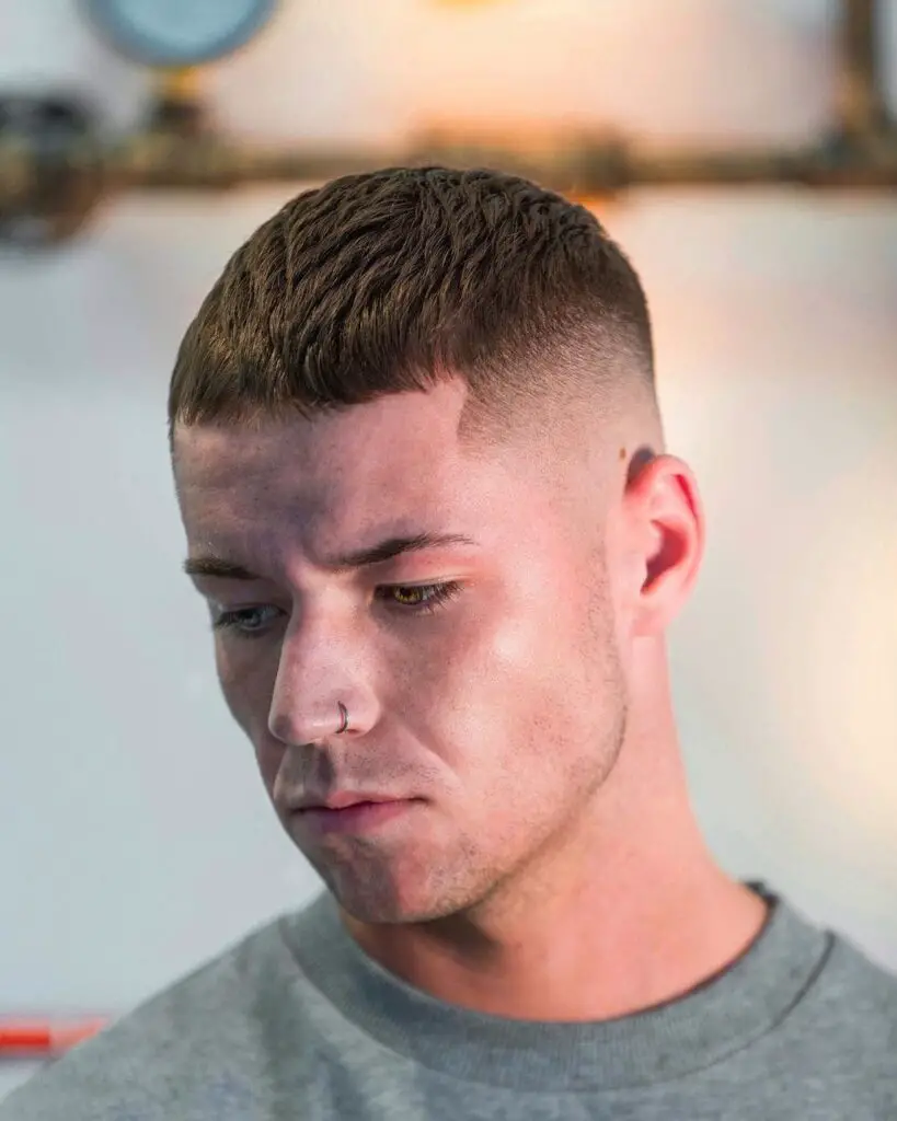 High Fade Buzz Cut