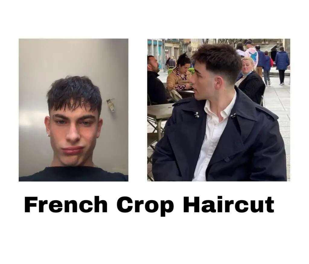 French crop hairstyle