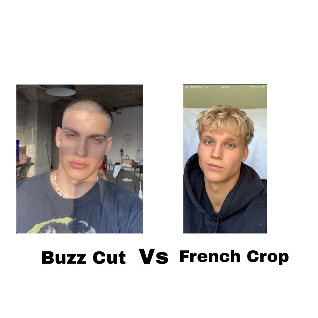 Buzz cut Vs French crop