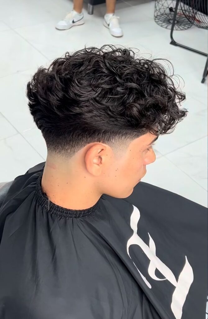 Wavy Edgar Cut