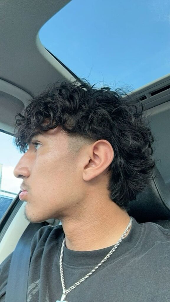 Curly Mullet