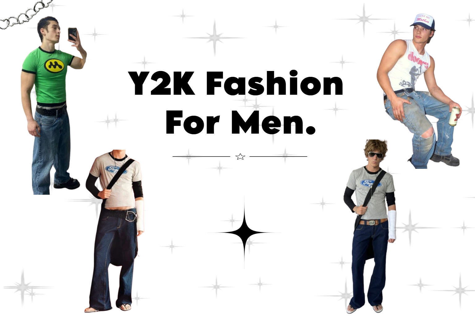 The Ultimate Guide to Y2K Fashion for Men – Outfits, Hairstyles, and More